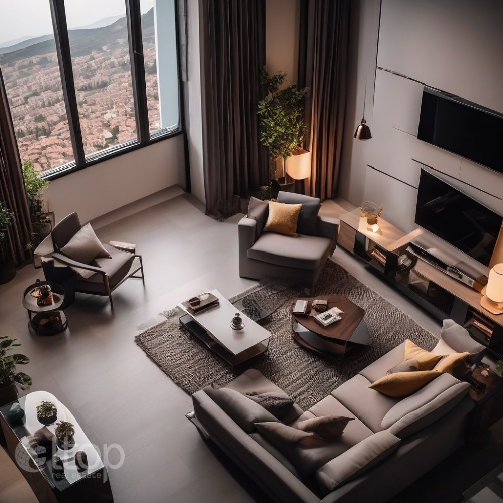 What does a 1+1 apartment look like in Turkey